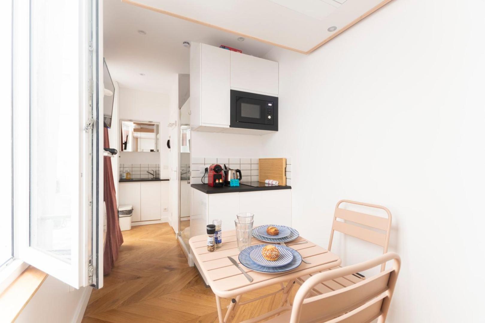 Super Central Mini Studio - 2 Pax, Murphy Bed París Exterior foto