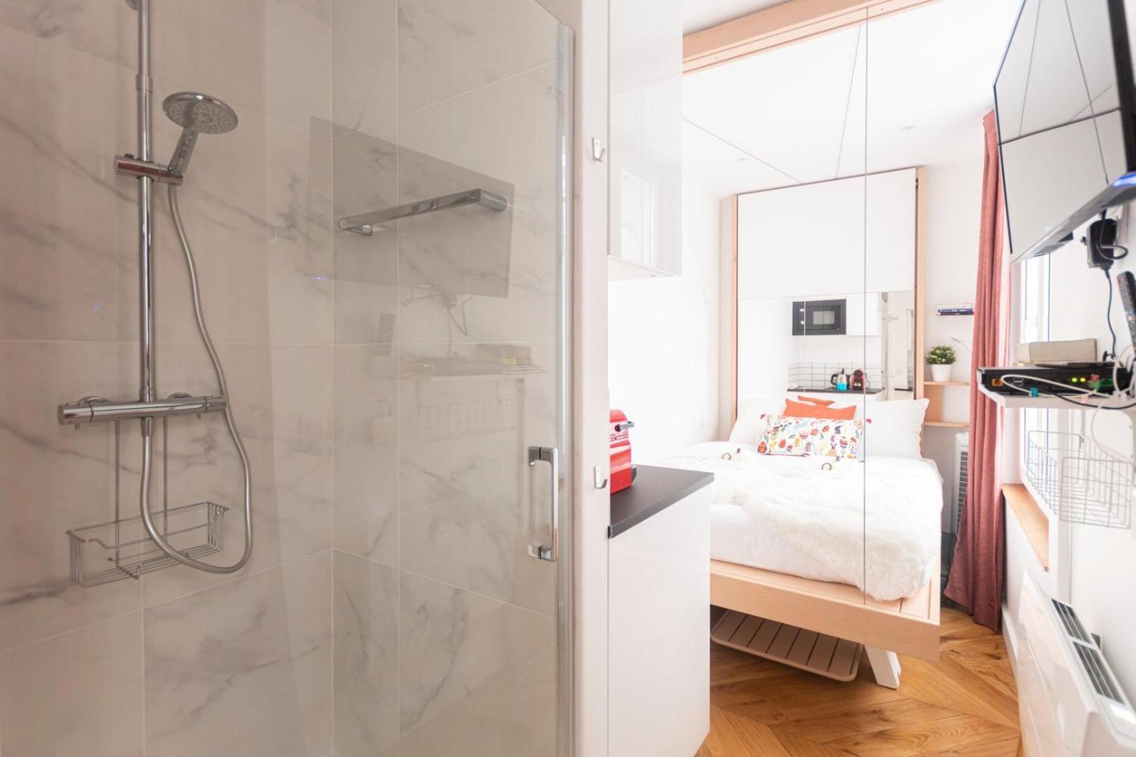 Super Central Mini Studio - 2 Pax, Murphy Bed París Exterior foto