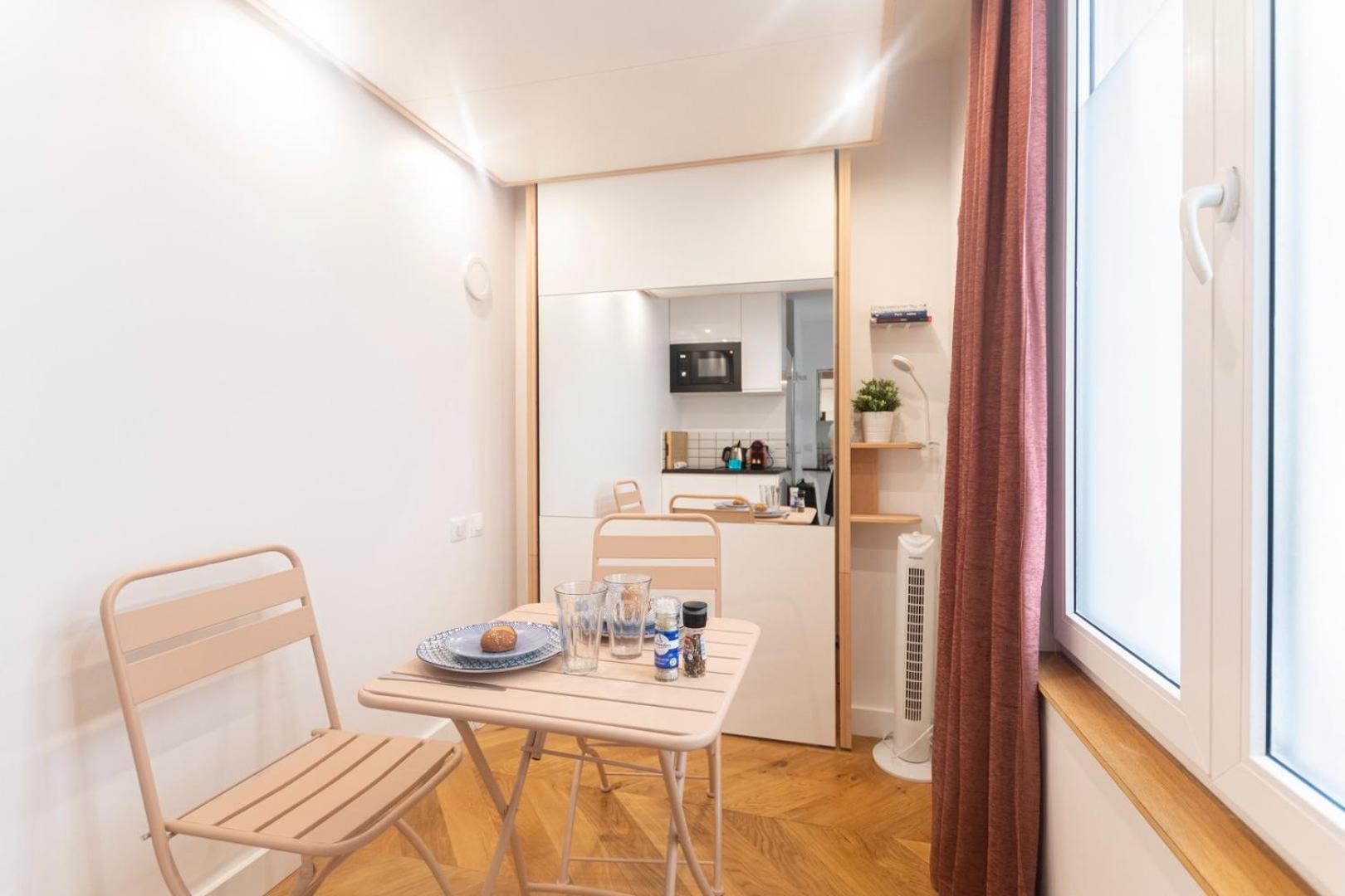 Super Central Mini Studio - 2 Pax, Murphy Bed París Exterior foto